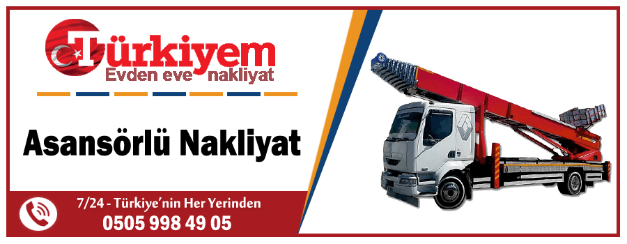 Çayyolu Asansörlü nakliyat aracı Çayyolu asansörlü evden eve nakliyat firması