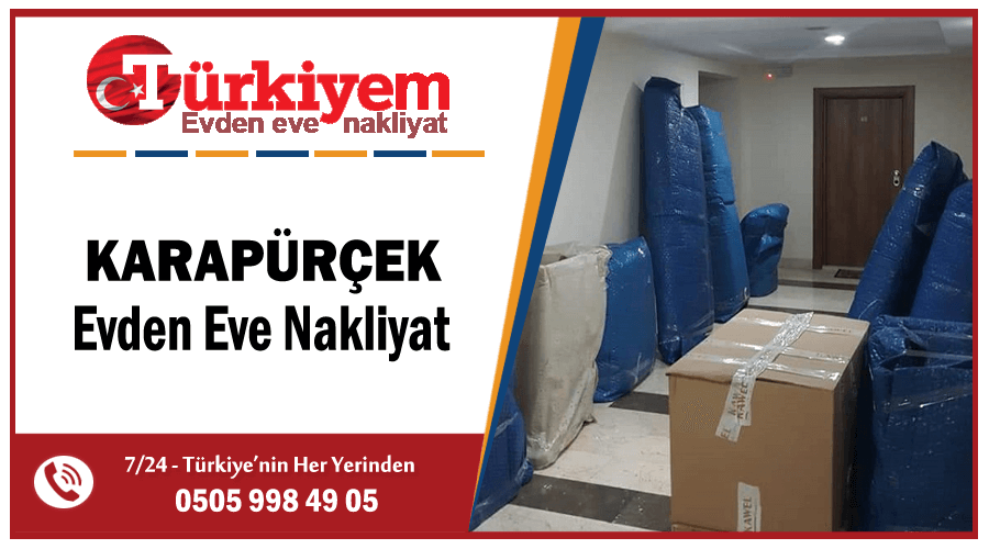 Karapürçek evden eve nakliyat Ankara Karapürçek nakliyat şirketi