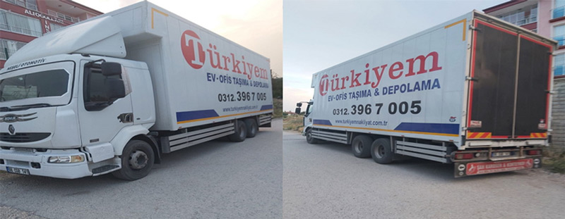 Ankara Şentepe nakliyat araçları Şentepe nakliye kamyonları
